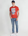 U.S. Polo Assn. Denim Co. Crew Neck Brand Print T-Shirt