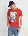 U.S. Polo Assn. Denim Co. Crew Neck Brand Print T-Shirt