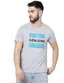AD by Arvind Crew Neck Graphic Print T-Shirt