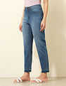 U.S. Polo Assn. Women High Rise Mom Fit Jeans