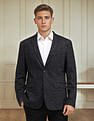 Arrow Textured Slim fit Blazer