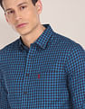 U.S. Polo Assn. Button Down Collar Cotton Check Casual Shirt