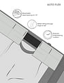 Arrow Autoflex Slim Fit Trousers