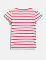 Tommy Hilfiger Girls Pink Horizontal Striped T-Shirt