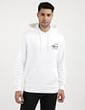 Tommy Hilfiger Graphic Signature Print Hood Sweatshirt