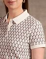 U.S. Polo Assn. Women All-Over Print Regular Polo Shirt