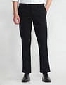 Arrow Slim Fit Mid Rise Trousers