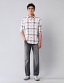 U.S. Polo Assn. Denim Co. Grid Tattersall Checked Pure Cotton Shirt