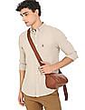 U.S. Polo Assn. Tailored Regular Fit Linen Casual Shirt