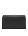 Tommy Hilfiger Solid Black Pu Sling Bag