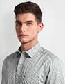 Arrow Sports Floral pattern Cotton Shirt