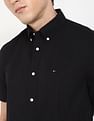 Tommy Hilfiger Solid Regular-Fit Poplin Woven Shirt