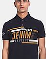 U.S. Polo Assn. Cotton Brand Print Polo Shirt