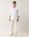Arrow Sport Vertical Striped Oxford Shirt
