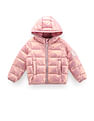 U.S. Polo Assn. Kids Girls Nylon Puffer Jacket