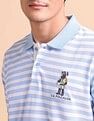 U.S. Polo Assn. Horizontal Striped Slim Fit Polo Shirt