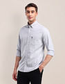 U.S. Polo Assn. Tailored Fit Vertical Striped Shirt