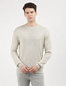 Calvin Klein Jeans Intarsia Mix Stitch Logo Sweater