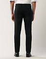 Arrow Newyork Mid Rise Textured Trousers