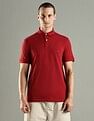 Tommy Hilfiger Solid Regular Fit Cotton Polo T-Shirt