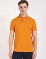 Tommy Hilfiger Solid Regular-Fit Cotton Polo Shirt