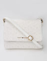 Tommy Hilfiger Logo Beige Pu Sling Bag