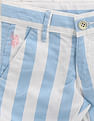 U.S. Polo Assn. Kids Boys Vertical Stripe Cotton Shorts
