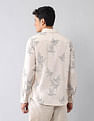 U.S. Polo Assn. Denim Co. Tropical Printed Poplin Regular Fit Shirt