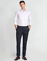Arrow Dobby Patterned Weave Formal Trousers