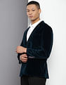 Tommy Hilfiger Solid Regular Fit Blazer