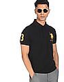 U.S. Polo Assn. Compact Cotton Logo Polo Shirt