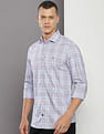 Tommy Hilfiger Glen Check Stretch Slim Fit Shirt