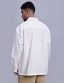 Tommy Hilfiger Solid Oversized-Fit Woven Shirts