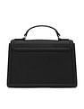 Tommy Hilfiger Textured Beige Polyester Sling Bag