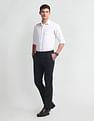 Arrow Geometric Pattern Tapered Fit Trousers