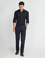 Arrow Newyork Manhattan Slim Fit Solid Shirt