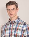 U.S. Polo Assn. Premium Cotton Madras Check Casual Shirt