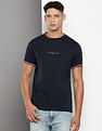 Tommy Hilfiger Transitional Cotton Tipped Sleeve Hem T-Shirt