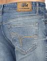 Flying Machine MJ Mankle Slim Fit Stone Wash Jeans