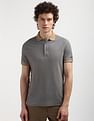 Tommy Hilfiger Two Tone Honeycomb Slim Polo Shirt