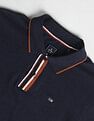 Arrow Sports Tipped Collar Solid Polo Shirt