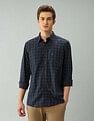 Arrow Sport Regular Fit Gun Club Checked Shirt
