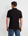 Arrow Sports Ribbed Collar Solid Polo Shirt