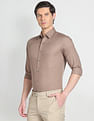 Arrow Newyork Geometric Print Slim Fit Formal Shirt