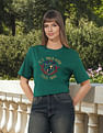 U.S. Polo Assn. Women Boyfriend Fit Brand Printed T-Shirt