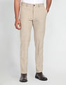 Arrow Newyork Windowpane Check Smart Flex Trousers