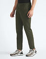 Flying Machine Slash Slim Tapered Fit Solid Chinos