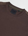Arrow Textured Regular Fit Sweatshirt