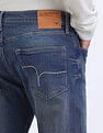 Flying Machine Slash Slim Tapered Mid Rise Jeans