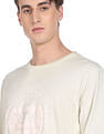 Flying Machine Crew Neck Brand Print Sweatshirt